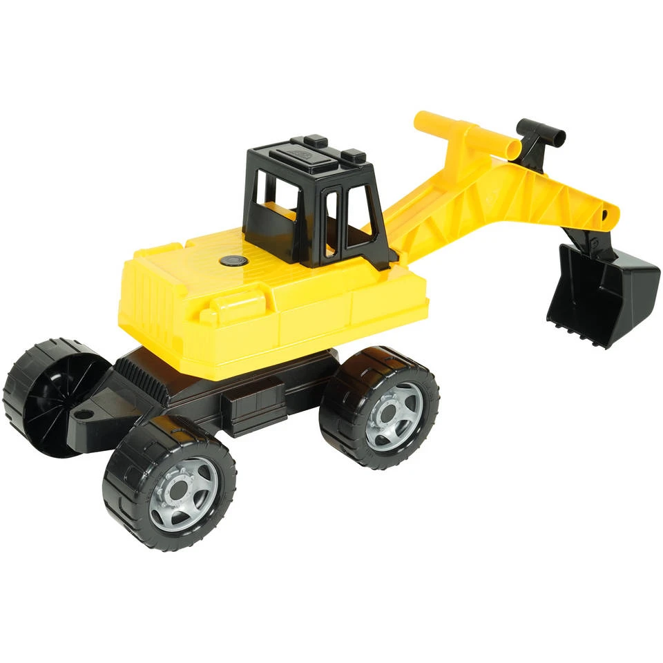 Lena Giga Trucks Graafmachine Pro - Zwart/geel 4 Lena Giga Trucks Graafmachine Pro - Zwart/geel - Afbeelding 2